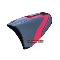 Tail for Ducati Multistrada 1200 2010-2014 in carbon fiber with red bands