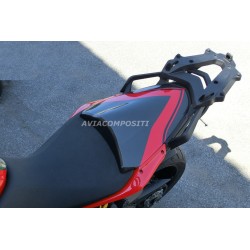 Codino in carbonio con fasce rosse per Ducati Multistrada 1200 2010-2014