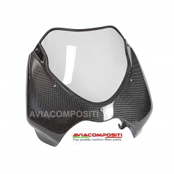 Windshield in Carbon fiber for Ducati Monster S4RS-S4R-S4-S2R-1000ie-900ie-800ie-750ie-695ie-620ie-400ie - Years 2000-2008