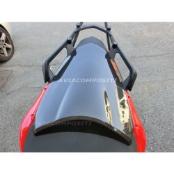 Tail in carbon fiber for Ducati Multistrada 1200 2010-2014 with transparent paint gloss or matt