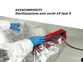 Sterilizzazione anti covid-19 fase 5