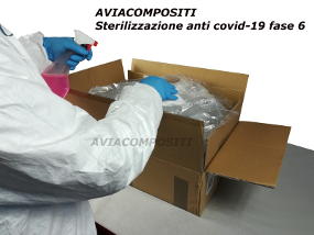 Sterilizzazione anti covid-19 fase 6