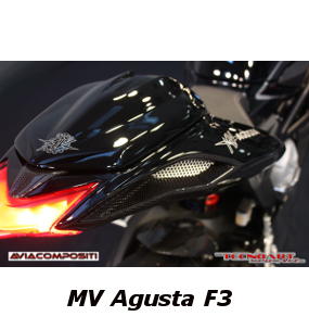 Codone in carbonio per MV Agusta F3